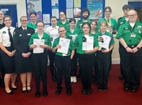 Award for ambulance cadets