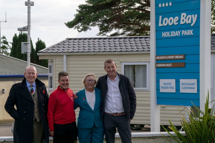 Sheryll at Looe Bay Holiday Park
