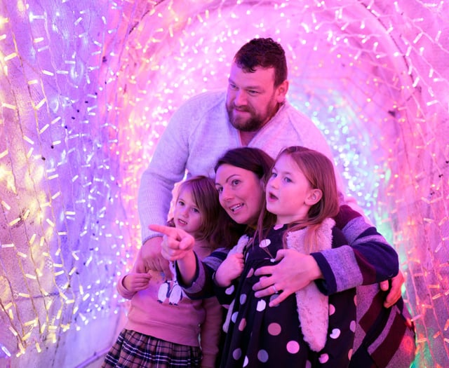 Win a family ticket to the Tunnel of Lights