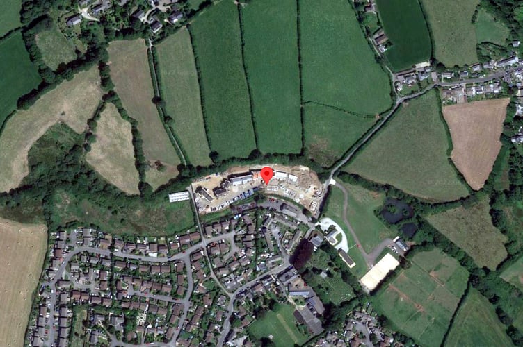 The development location in St Cleer 
