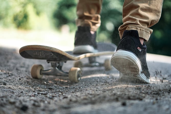 Stock Skateboard image