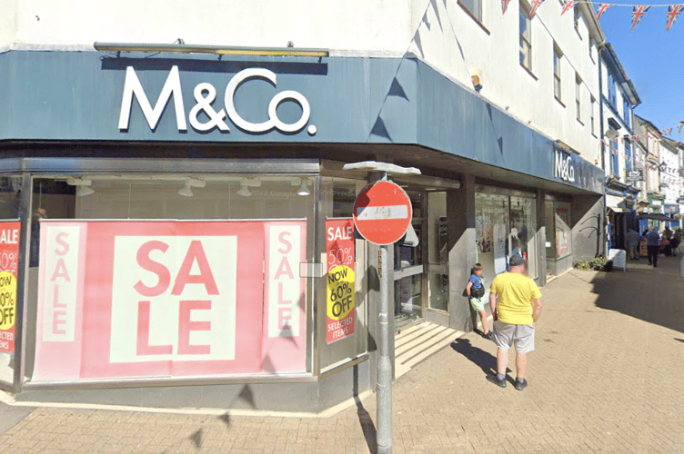Liskeard store's future uncertain as M&Co goes into administration