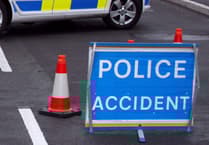 Road reopened following three-vehicle collision near Looe