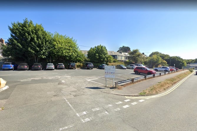 The Rapsons car park in Liskeard where the daily rate would increase from £1.70 to £5.50 under Cornwall Council plans