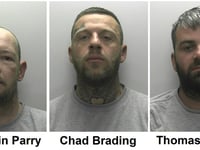 Three jailed after A38 collision