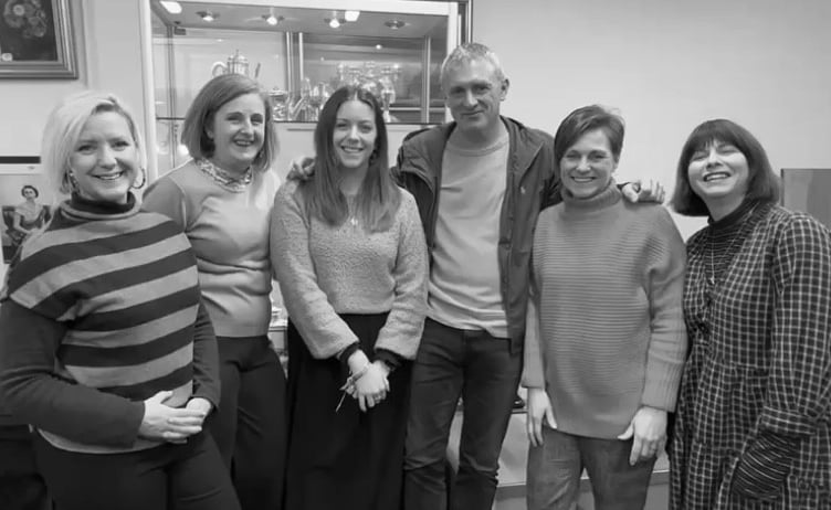  Kate, Kirstie, Rosie, Paul, Emma and Hetty