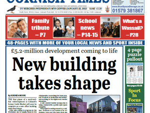 In this week's Cornish Times!