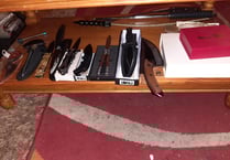 Man arrested after drugs, weapons and taser disguised as a torch found