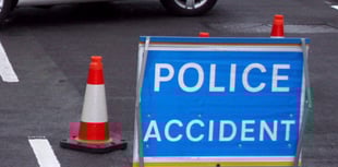 Police close road in Liskeard following two vehicle collision