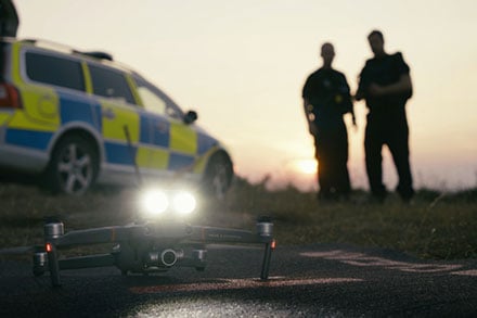 Devon and Cornwall Police explain how drones aid their work