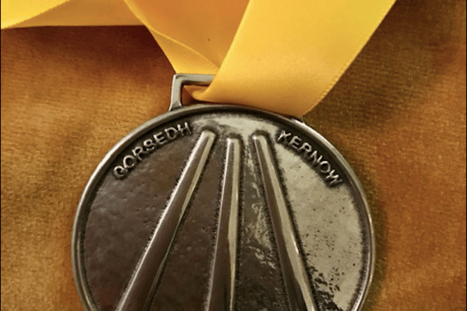 Gorsedh Kernow Awen Medal 