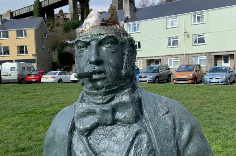 Brunel statue vandalised