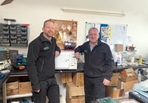 Medical equipment firm pledges support to veteran’s charity
