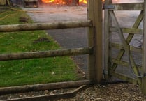 Vintage camper van destroyed in Callington shed fire 