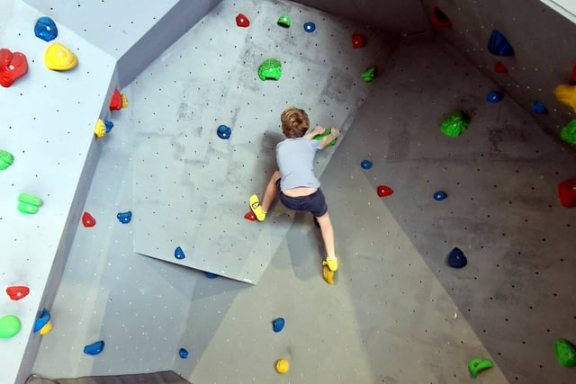 Climbing high!