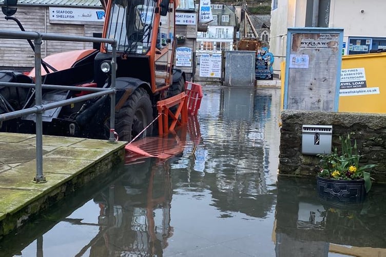Floods in Looe