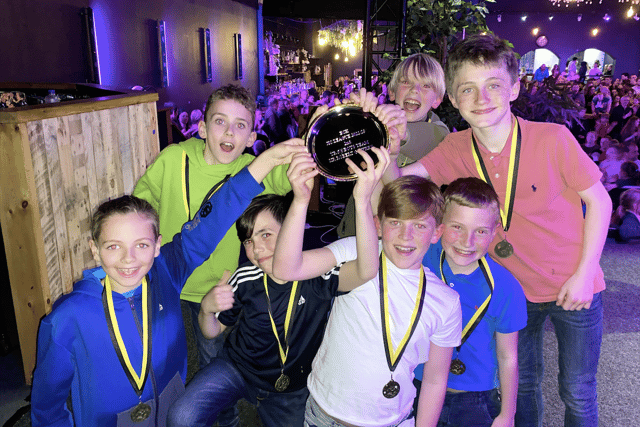 Primary schools cross country presentation evening 