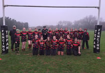 Girls’ rugby club beats its fundraising target 