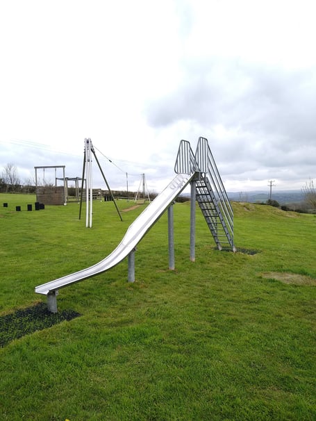 The park slide in St Dominick is open again