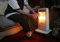 One in 25 elderly people living alone in Cornwall has no central heating