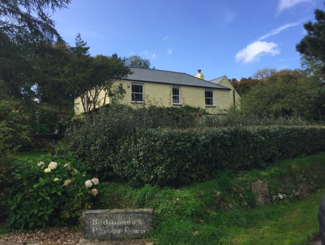 Redevelopment plans have been submitted for Bodwannick Manor Farm by The Gaia Trust