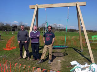Playground progressing ahead of school expansion