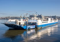 Ferry runs aground during maintenance 