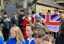 Flag relay begins ahead of Armed Forces Day
