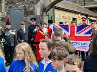 Flag relay begins ahead of Armed Forces Day