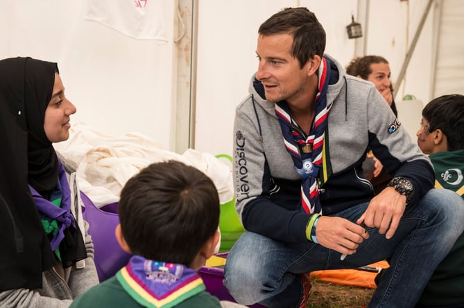 UK Chief Scout Bear Grylls is encouraging people to take part in The Big Help Out