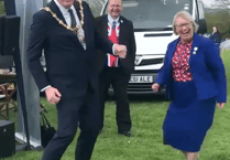 Liskeard Mayor and area MP 'get their groove on' for the Coronation 