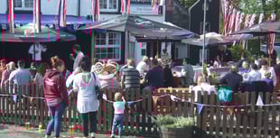 Upton Cross parties on despite power cuts