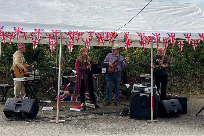 There was plenty of musical entertainment at Landulph during their celebrations