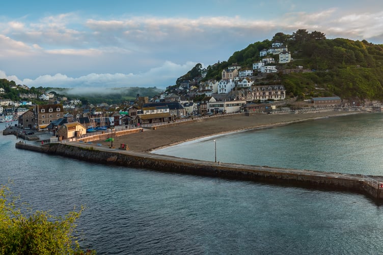 The Banjo Pier in Looe