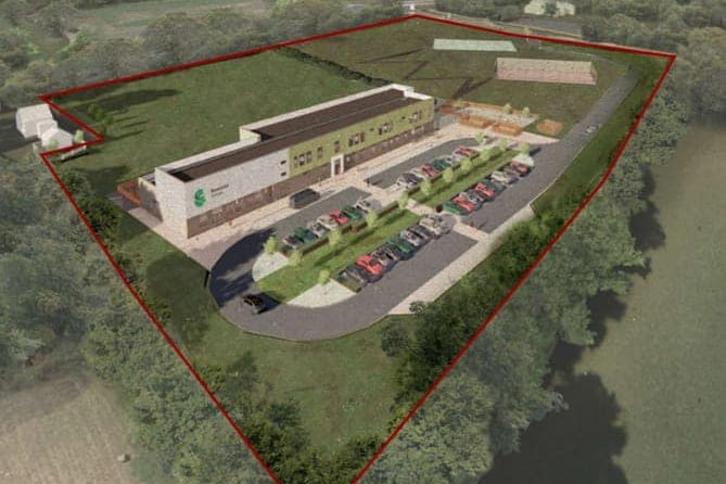 A visualisation of the plans for Bosvena SEN School