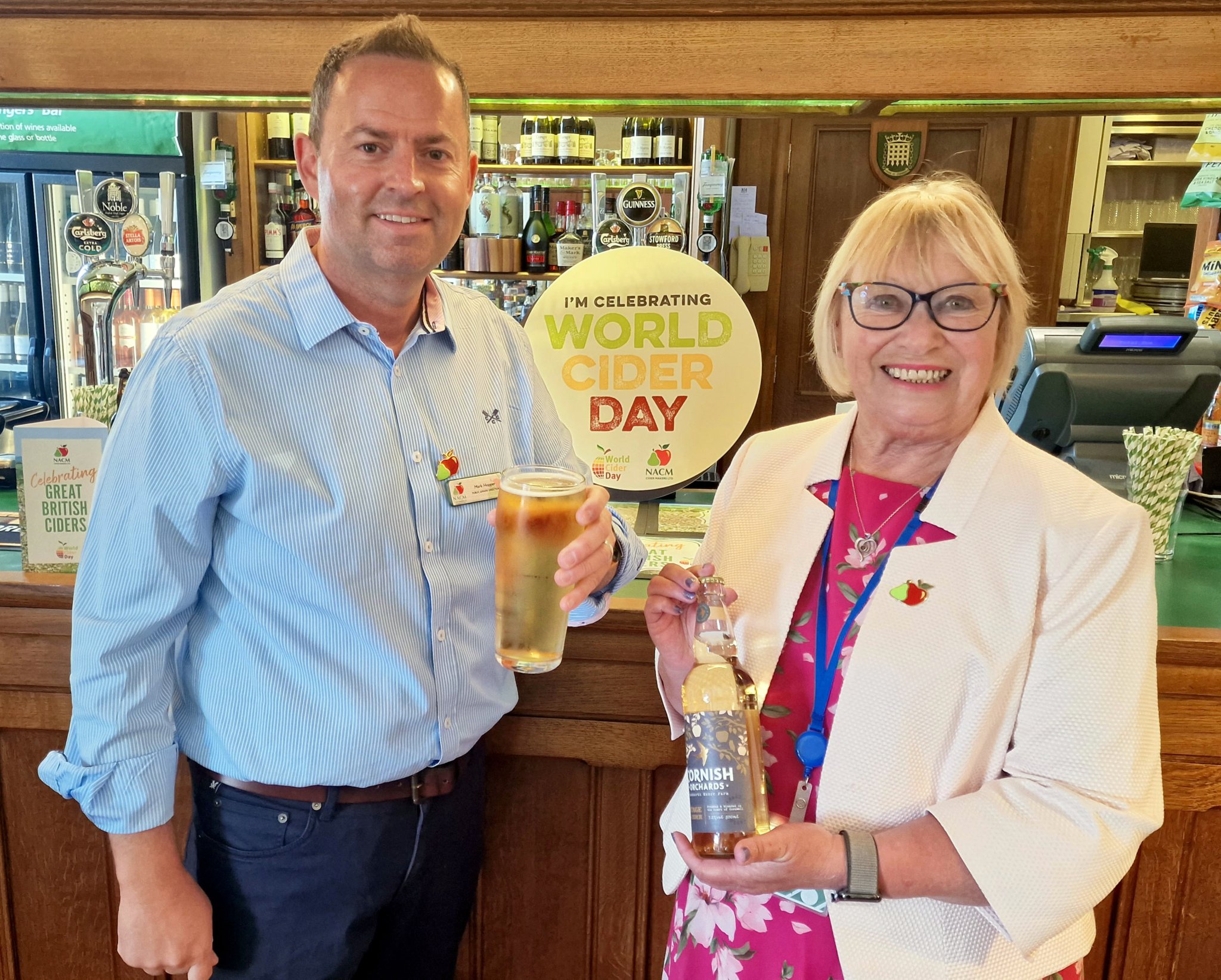 Westminster column with Sheryll Murray