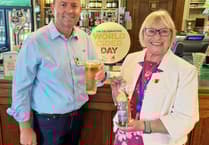 Westminster column with Sheryll Murray