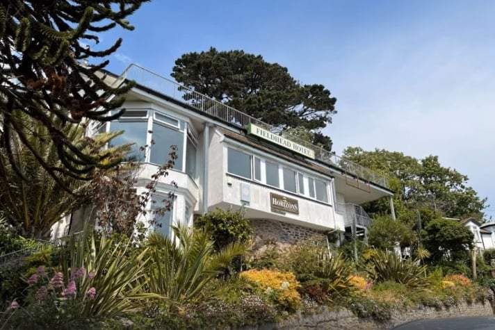 The Fieldhead Hotel in Looe, which is set to become four dwellings