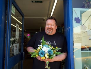 Forever Blooms Metal Petals makes ‘floral bouquets’ from rubbish 
