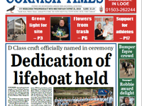 What's in this week's Cornish Times