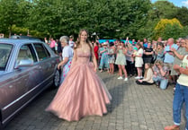 Year 11s celebrate at the Callington Community College Prom