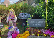 Groovy summer solstice display appears in Landulph