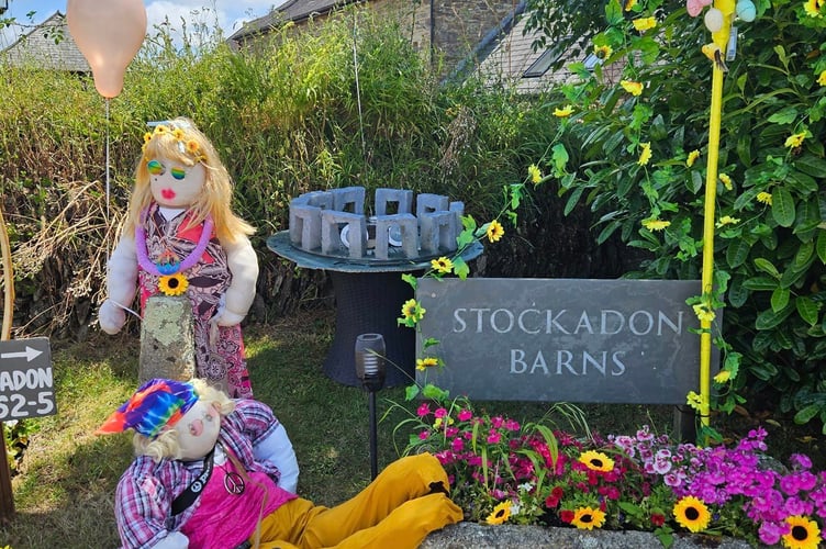 Summer solstice display in Landulph 