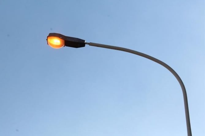 Port Erin street lights 