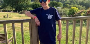 Boy from Liskeard is fundraising for Cornwall’s Air Ambulance