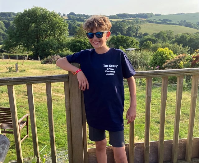 Boy from Liskeard is fundraising for Cornwall’s Air Ambulance