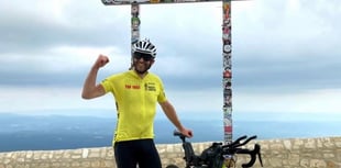 Tom completes ‘Tour de France’