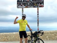 Tom completes ‘Tour de France’
