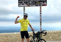 Tom completes ‘Tour de France’