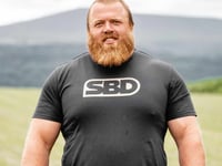 Bradley Rollason from Liskeard is awarded South West’s Strongest Man
